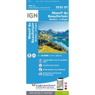 Massif du Beaufortain 3532OT Top25 IGN